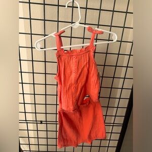 Brand new baby girls, matching tank and short set